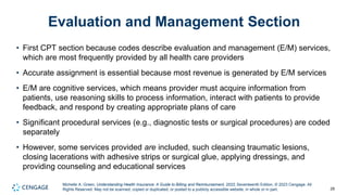 Understanding Health Insurance (CPT coding) chapter 7 | PPTX