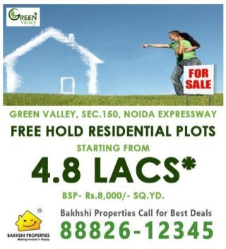 Green valley freehold plots in noida expressway