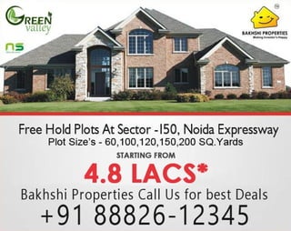 green valley freehold plots 