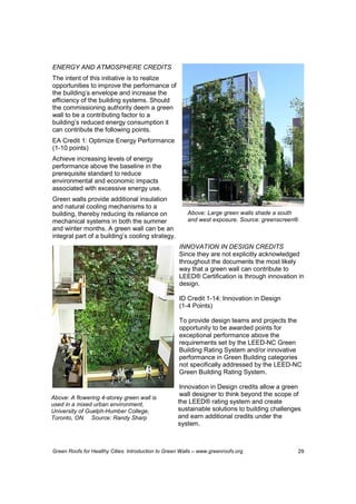 Green Walls Technology: Benefits and Design | PDF