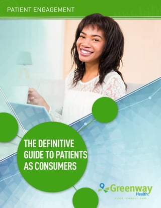 POPULATION
HEALTH
Best Practices Guide
THEDEFINITIVE
GUIDETOPATIENTS
ASCONSUMERS
PATIENT ENGAGEMENT
 