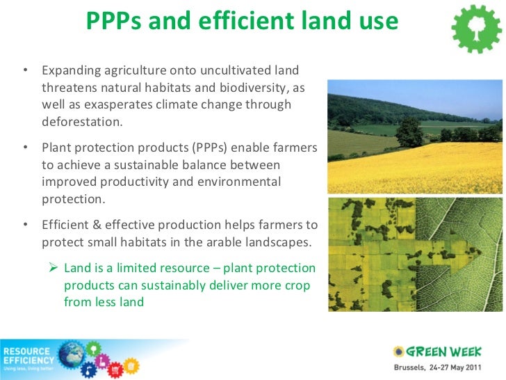 Sustainable use of plant protection products (Green Week 2011)