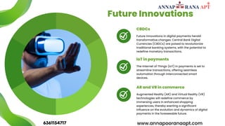 The Future of Digital Payments: Trends and Innovations in Finance | PDF