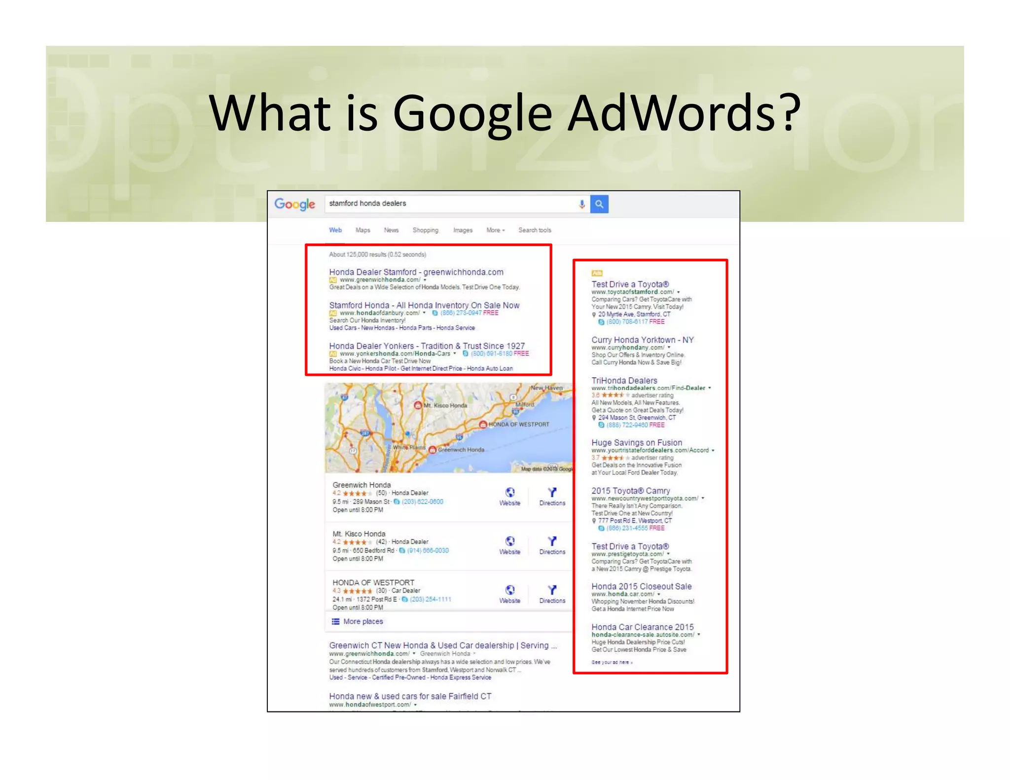 What is Google AdWords?
 