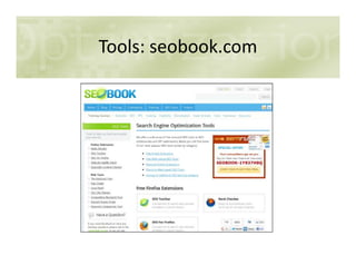 Tools: seobook.com
 
