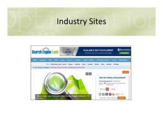 Industry Sites
 
