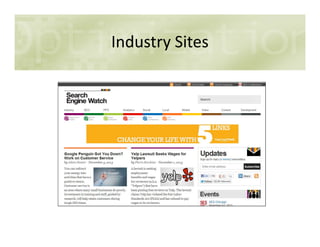 Industry Sites
 