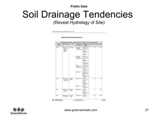 Assessing Hidden Moisture Intrusion
© GreenWorks Environmental, LLC
First, it is never a good idea to lay wood flooring on top of concrete due to vapor transport
through concrete.
•In prying up floor boards quickly see spotty moisture staining of wood underside.
•Under Rosin paper see a 5/8th
inch plywood subfloor with even more staining.
PAUSE FOR QUESTIONS & DISCUSSION
 