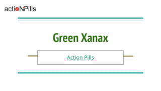 Generic Xanax Green