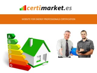 WEBSITE FOR ENERGY PROFESSIONALS CERTIFICATION
 