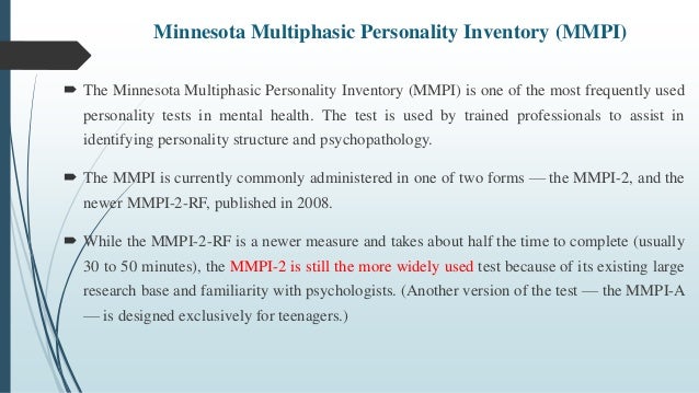 mmpi 2 scoring interpretation mmpi 2 scoring interpretation