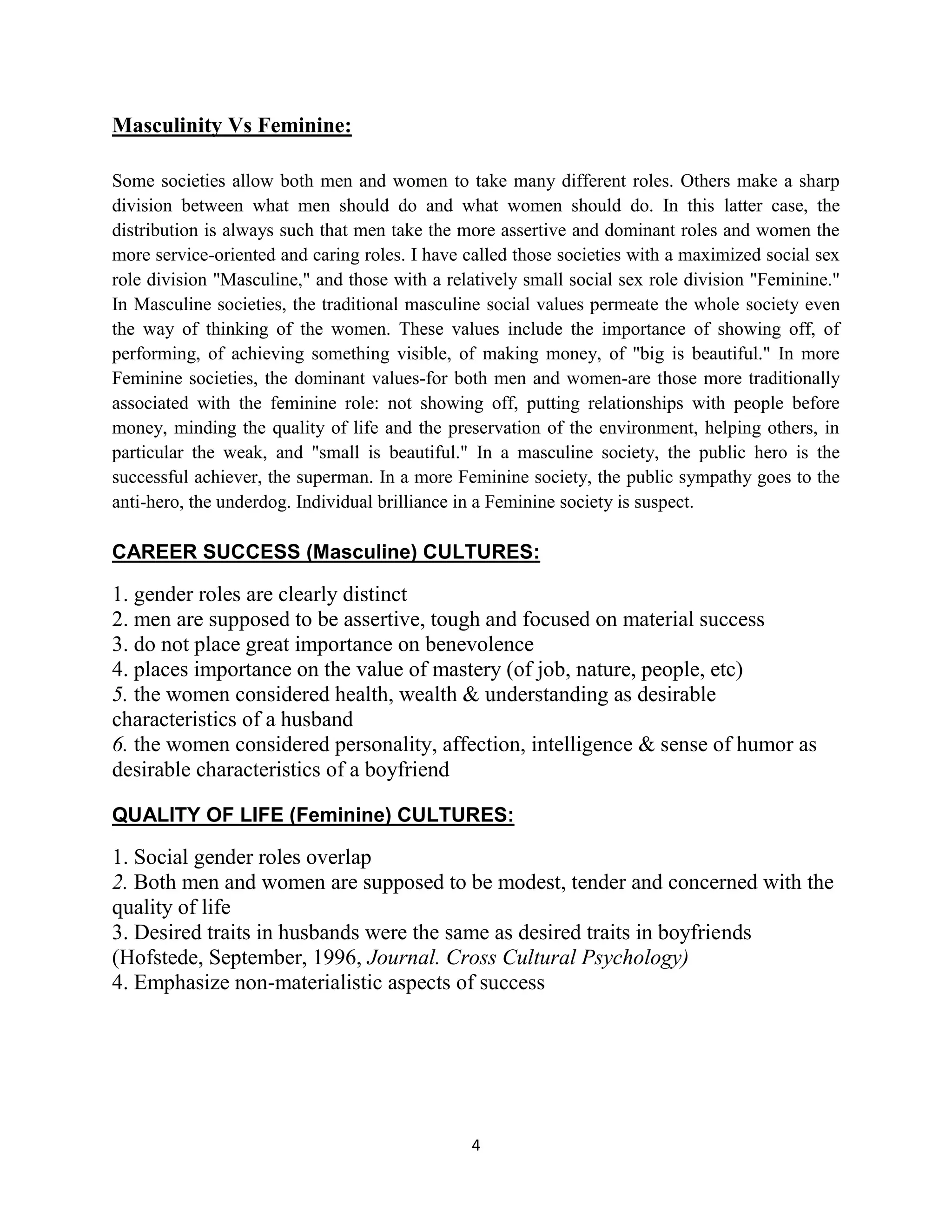 Greet hofstede cultural dimensions | PDF