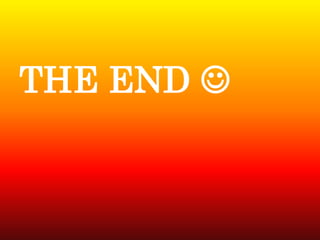 THE END 
