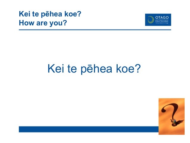 Greetings and farewells