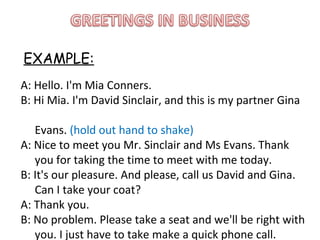 Greetings | PPT