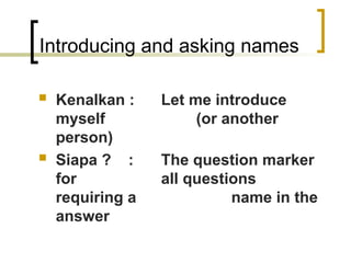 Basic Indonesian Greetings and Conversational Phrases for Beginners | PPT