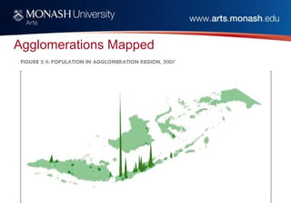 Agglomerations Mapped
 