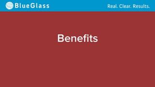 Benefits
•   Better ability to address all marketing goals
•   Higher level of agility
•   Greater level of top-down transparency
•   Better ideas
•   Happier employees
 