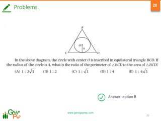 www.georgeprep.com
20
20
Problems
Answer: option B
 