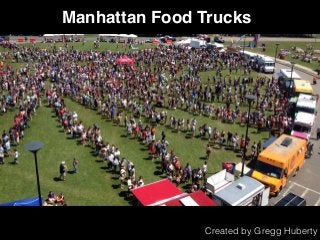 Manhattan Food Trucks
Created by Gregg Huberty
 