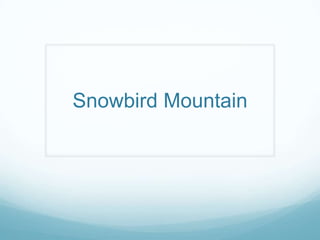 Snowbird Mountain
 