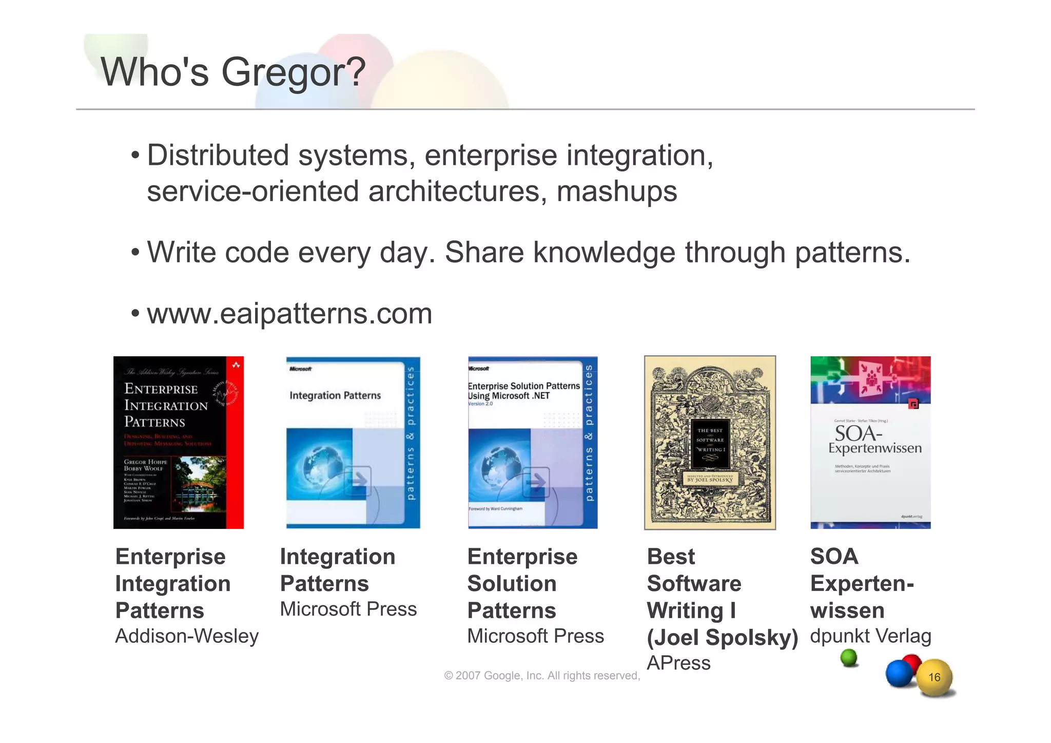 Gregor Hohpe Track Intro The Cloud As Middle Ware