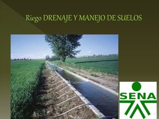 riego drenaje y manejo de suelos agricolas