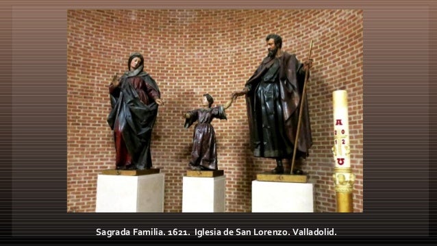 Resultado de imagen de escultura sagrada familia del barroco