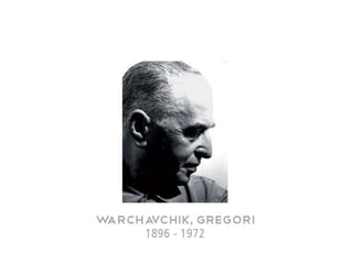 Arquiteto Gregori Warchavchik