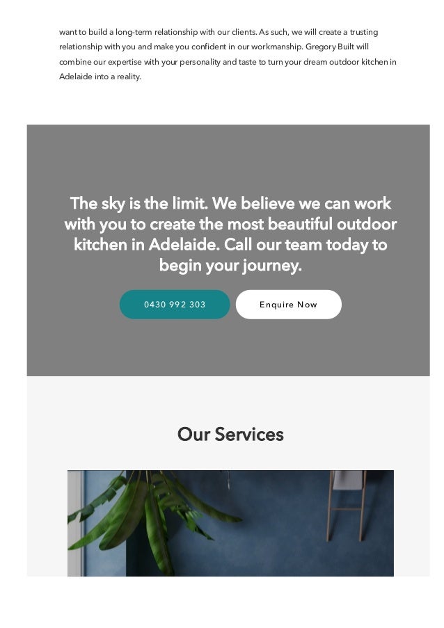 Outdoor Kitchen Adelaide