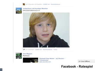 Facebook - Ratespiel 