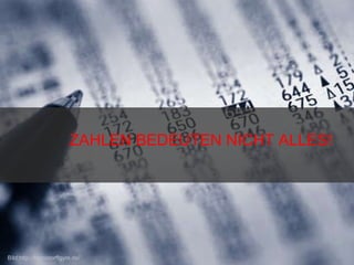 ZAHLEN BEDEUTEN NICHT ALLES!  Bild:http://bernstorffgym.de/ 