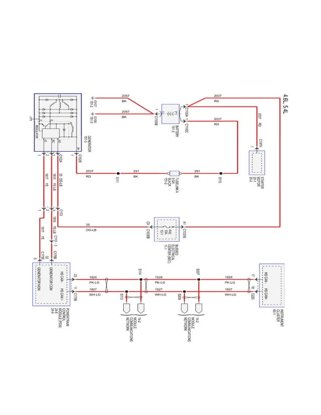 20052010 Ford Mustang Electrical Wiring Diagrams