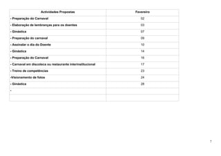 Grelha actividades 2012
