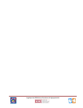 Logotipo das Bibliotecas Escolares do Agrupamento
 