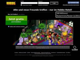 200 Millionen 
Nutzerinnen/Nutzer (1/2011)
 