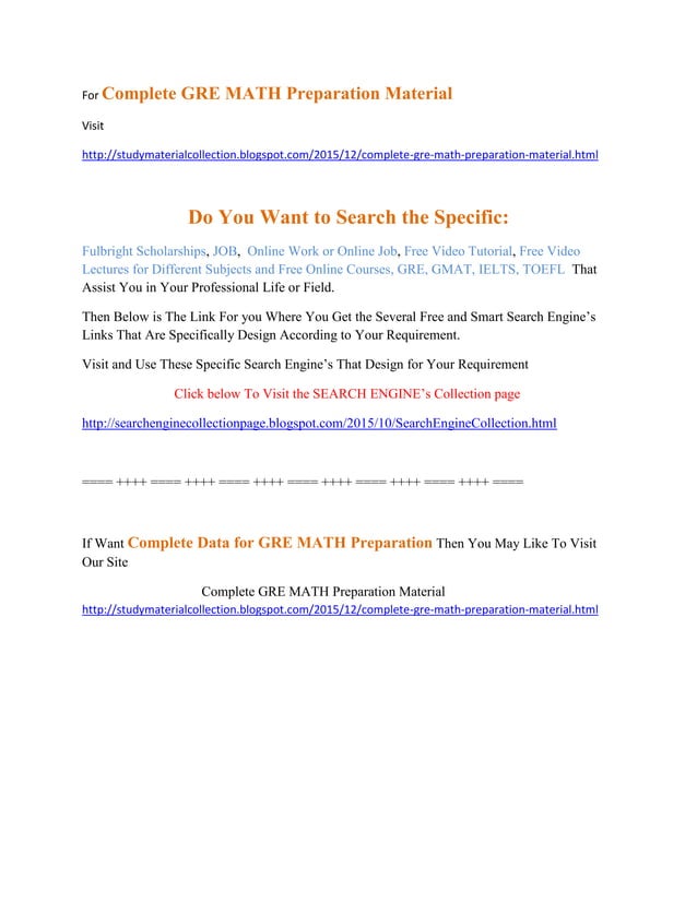 Gre math practice test 5 | PDF