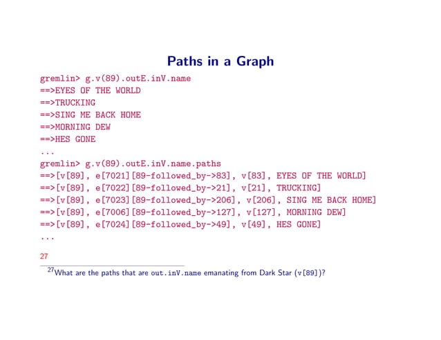 The Gremlin in the Graph | PPT