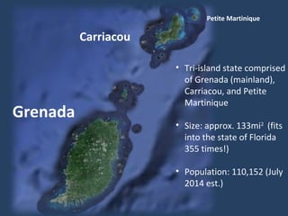 Over the past two decades Grenada’s economy has shifted from
one of agriculture-dominant into that of services-dominant, w...
