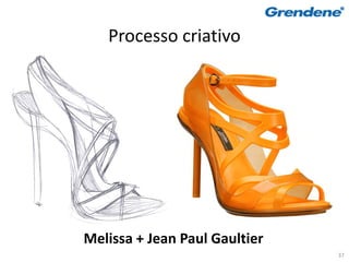 Processo criativo




Melissa + Jean Paul Gaultier
                               37
 