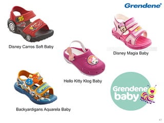 Disney Carros Soft Baby
                                                  Disney Magia Baby




                          Hello Kitty Klog Baby




   Backyardigans Aquarela Baby

                                                                      47
 