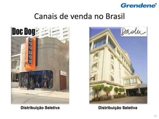 Canais de venda no Brasil




Distribuição Seletiva   Distribuição Seletiva
                                                57
 