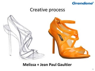 Creative process




Melissa + Jean Paul Gaultier
                               43
 