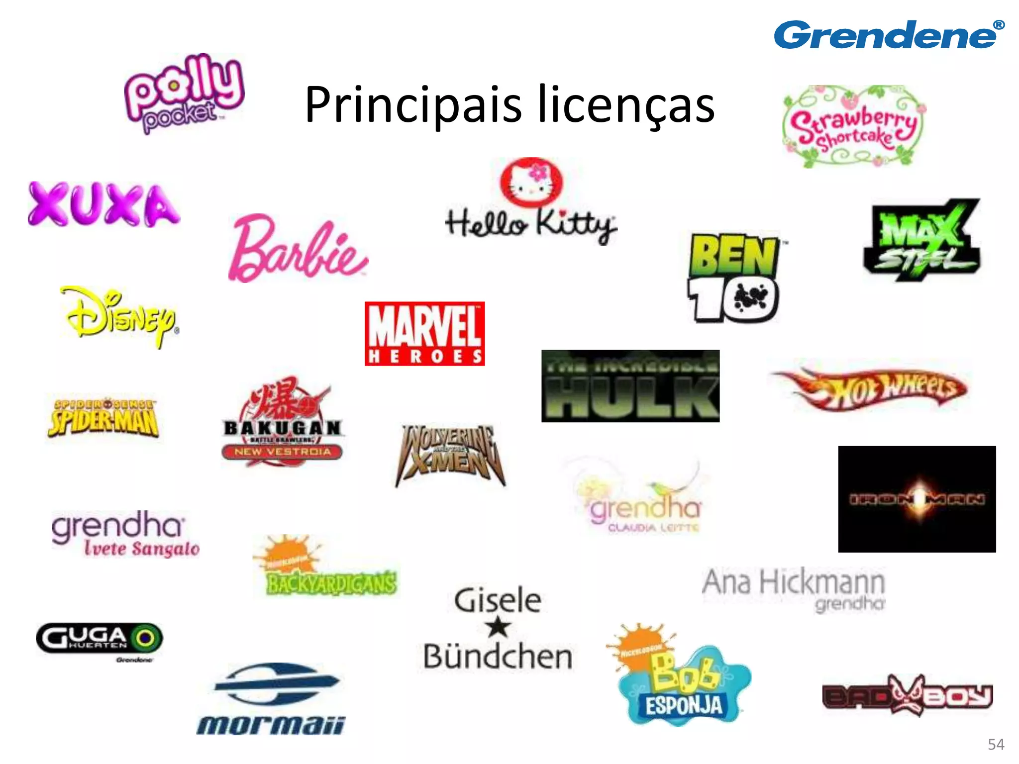 Principais licenças




                      54
 