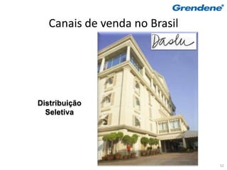 Canais de venda no Brasil




Distribuição
  Seletiva




                               52
 