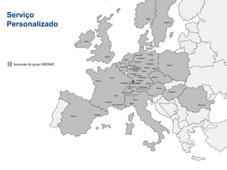 Serviço  Personalizado Sucursais do grupo GRENKE  
