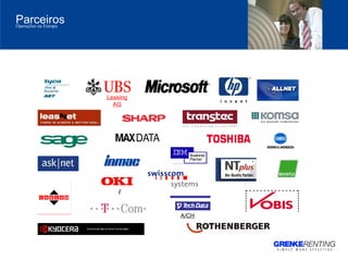 Parceiros Operações na Europa A Leasing AG CH A/CH 