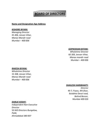 The Indian Retail Sector