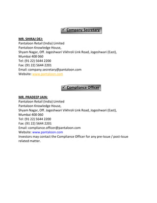The Indian Retail Sector