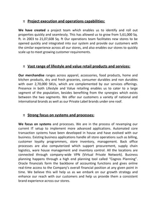 The Indian Retail Sector